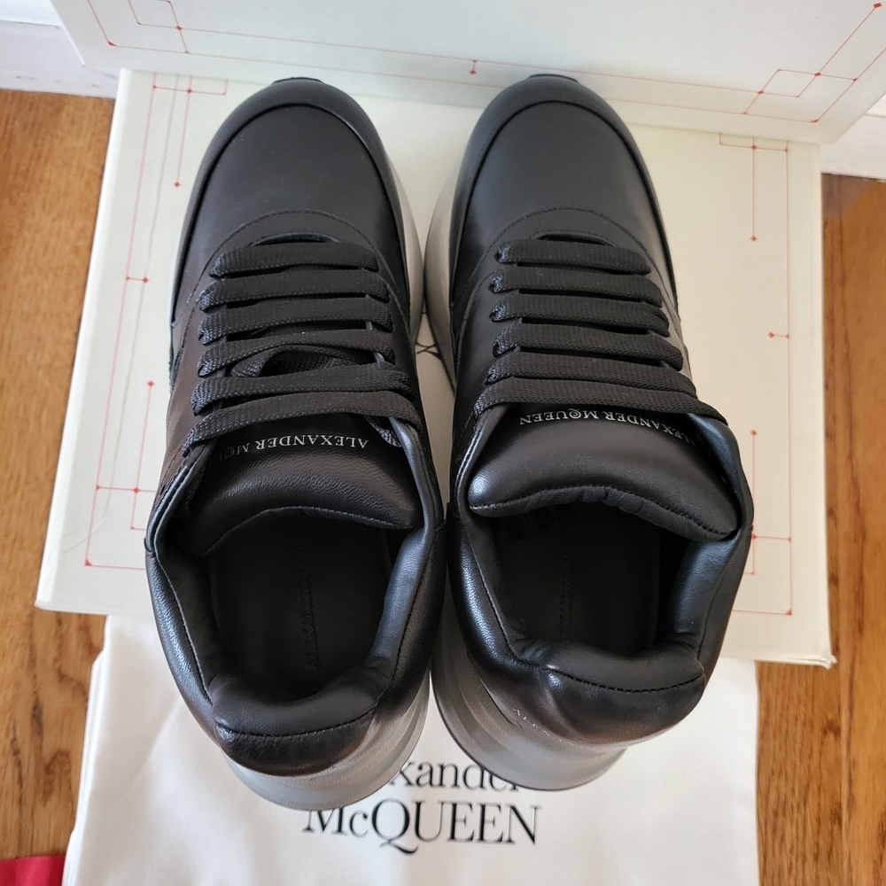 Alexander McQueen Black Sneakers - Picture 7 of 11